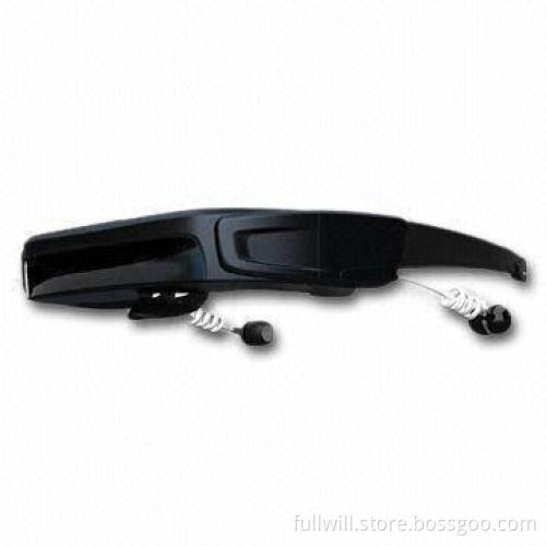 Video Glass with 2GB Memory, 60-inch 16:9 Virtual Display at 2m, Built-in 2GB Memory and Battery